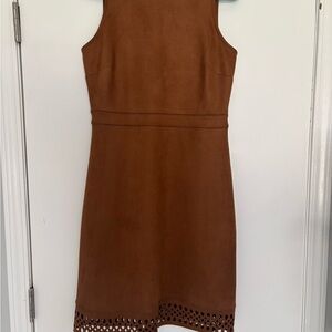 Ann Taylor Suede Dress Like New